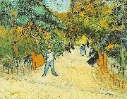 Entrance to the Public Park in Arles